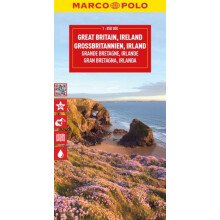 Great Britain amp Ireland Marco Polo Map by Marco Polo Other Book