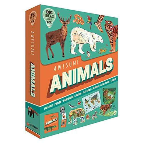 Awesome Animals by Autumn Publishing Paperback Book