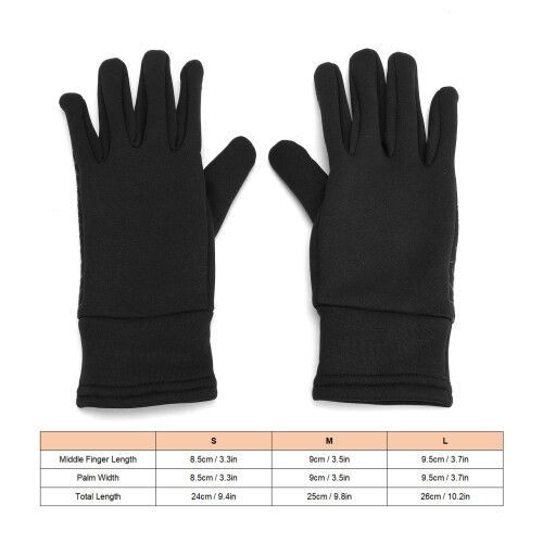 Reithandschuhe Polyester Silikon Rutschfest Wärme S 1