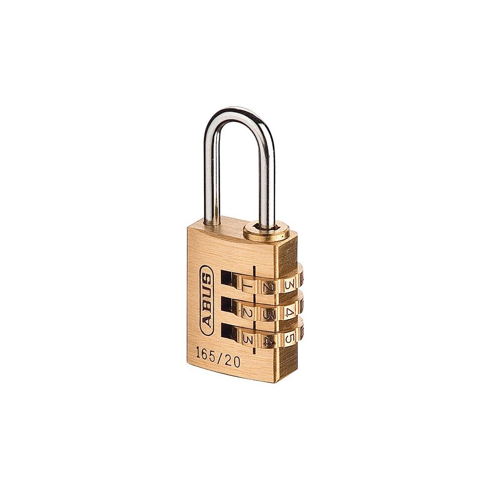 Abus Mechanical Unisex Multicolor 165 Series Combination Padlock - Image 2