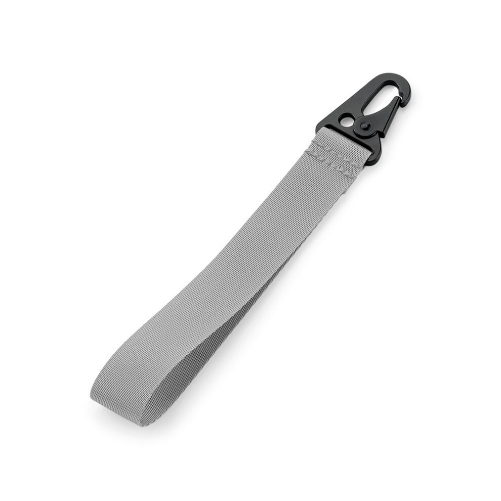Bagbase (One Size, ) Brandable Key Clip Grey