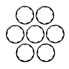 MUQZI 7Pcs/Set Bike Hub Washer Gasket for MTB Road Bike 7/8/9/10/11/12 Speed Cassette Flywheel Spacer