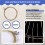 6 Pcs Steel Strings Replacement for Acoustic Guitar New Silver+Brass 3