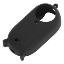 Coque de protection en silicone pour caméra d	action GO 3S, noire, couvercle anti-rayures