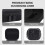 GO3S GO3 Action Case Nylon noir, fermeture éclair bidirectionnelle 6