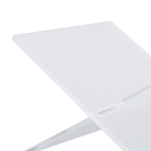 Transparent Acrylic Open Book Display Stand 1