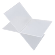 Waterproof Acrylic Book Display Stand Clear