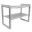 Grey Stretchable Bathroom Sink Organiser 2