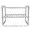 Grey Stretchable Bathroom Sink Organiser 6
