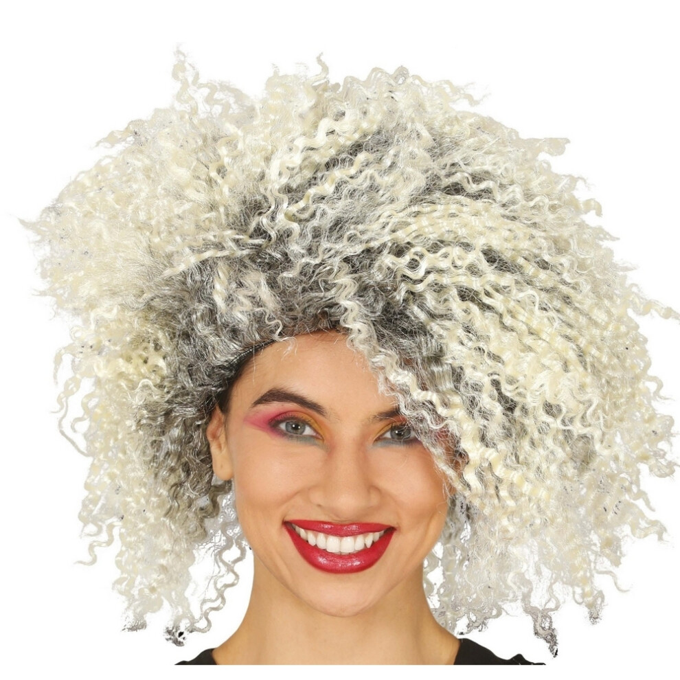 Fiestas Guirca Unisex Multicoloured Curled Wig