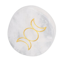 Pierre anti-stress pour le pouce Type 4 - motif gravé