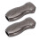2Pcs 3D Human Shaped Aluminum Lighter Cases Protective Holder Pouch Black 1