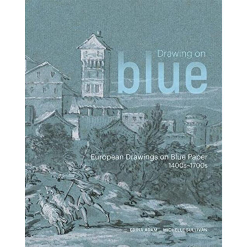Drawing on Blue Paperback Book