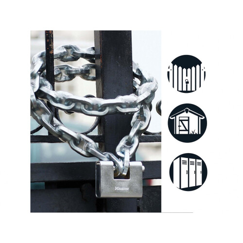 Master Lock Master Lock Solid Armoured Shutter Padlock 1