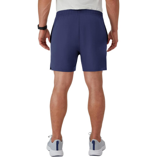 Hanes Mens  Workout Shorts with Boxer Brief Liner 1