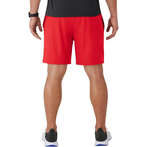 Hanes Mens  Workout Shorts with Boxer Brief Liner 1