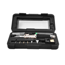 10-In-1 HS1115K Gas Gas Soldering Iron Portable Constant Temperature Electronic Maintenance Kit Gold