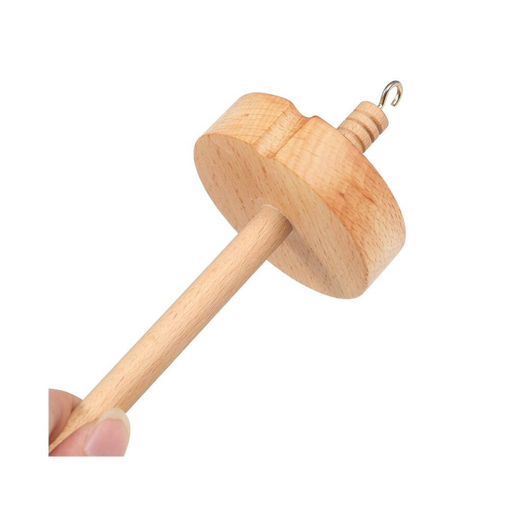 Drop Spindle Top Whorl Yarn Spinner For Crocheting Spin Wheel For Yarn Making Hand Carved Wooden Spindle Tool 6033286462822