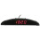 3-In-1 Auto 12V Digitale LED-Voltmeter Spanningstemperatuur Horlogethermometer, Rood 2