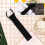 200 Stück Schwarzer Samt Stift Beutel Hülsen Halter Einzelner Stift Beutel Tasche Bleistift Beutel 2