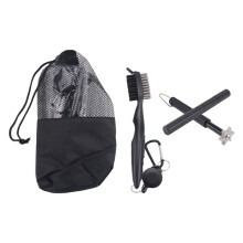 Club Cleaner Kit, Retractable  Brush and 2  Club  Sharpener for U & V-Grooves,  Club Cleaning Kit