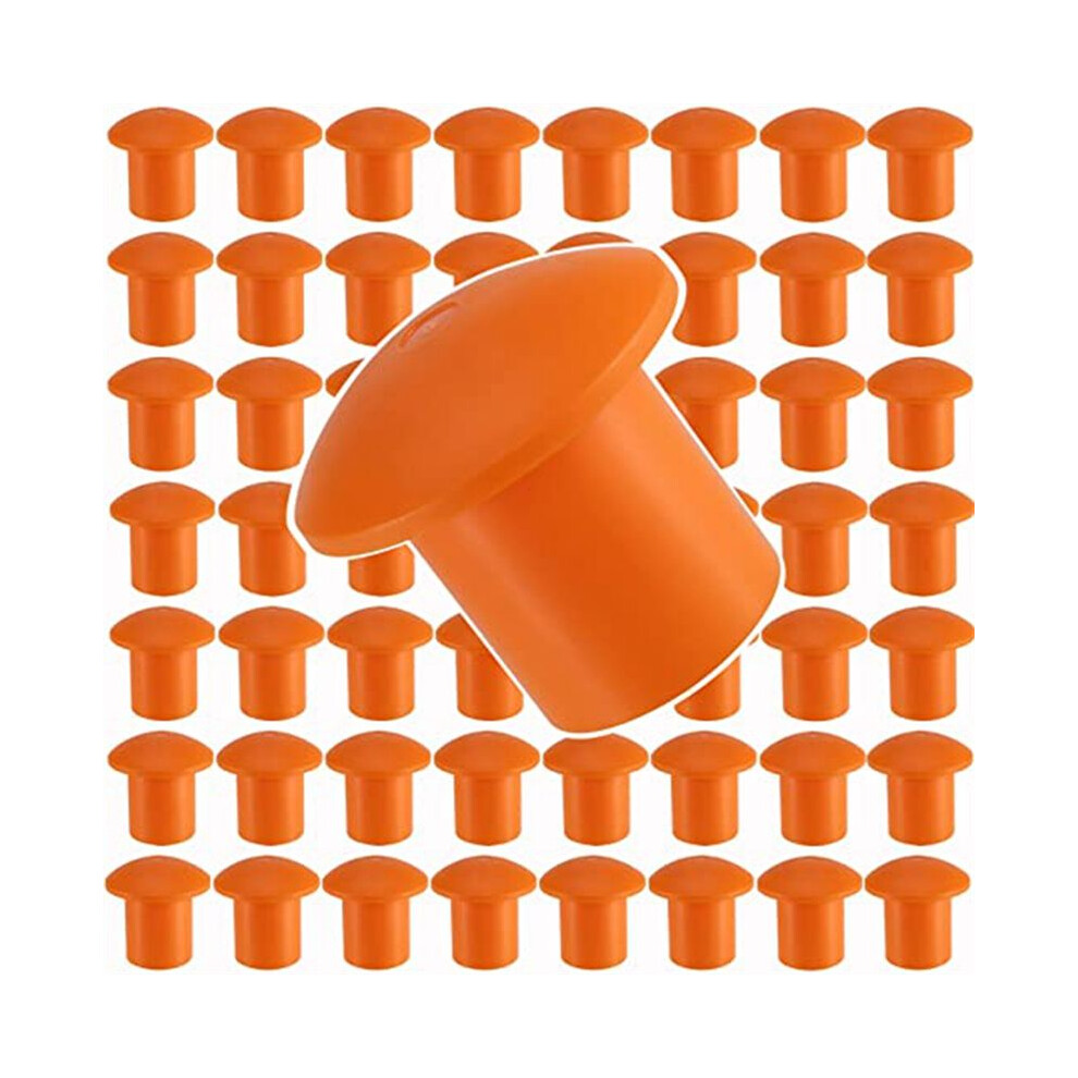 Photos - Other for Repair 80 Pcs Rebar Caps, Mushroom Rebar Safety Cover, Orange Rebar Covers Caps for Rebar Stake, Rebar Size 3- 8, 10M -25M