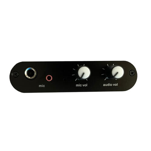 6.5mm Dynamic Microphone 3.5mm Condenser Microphone Amplifier Headphone Amplifier Audio Preamplifier Mixing Board MA-2S 2