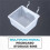 6 Pack Pegboard Clear Bins, Pegboard Bins Hooks, DIY Pegboard Accessories, Workbench Small Bins Fit 1/4 -1/8 Peg Board 4