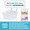 6 Pack Pegboard Clear Bins, Pegboard Bins Hooks, DIY Pegboard Accessories, Workbench Small Bins Fit 1/4 -1/8 Peg Board 6