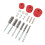 Pulitore per tubi in rame per trapano 1/2-1 in, codolo da 1/4" 6