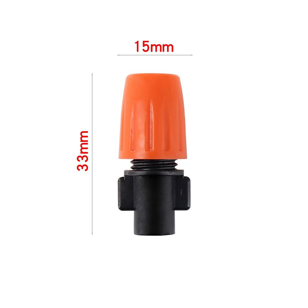 50Pcs Adjustable Garden Drip Irrigation Misting Nozzle Micro-Flow Dripper Spray Gardening Tools 6132829039047