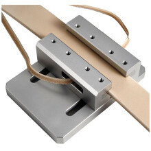 Leather Trimmer, Belt Side Leather Edger Tool, Desktop Leather Strap Beveler Machine for DIY Leather Working