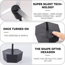 Fly Fans for Tables Rechargeable Fly Fans for Food Keep Flies Away Flexible Fly Repellent Fans for Outdoor Table Top