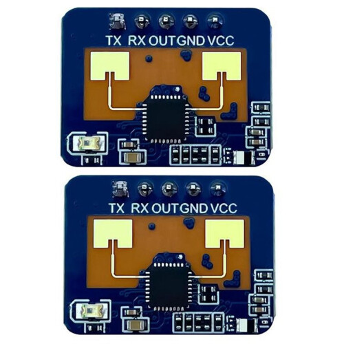 2Pcs HLK-LD2410C 24G Human Presence Sensor BT Function App  Sensing Module FMCW Millimeter Wave Motion Detection