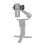 Stabilizer Vertical Plate for  Ruyi RS3 RS2 Pro Vertical Camera Mounting Kit Handheld Stabilizer Vertical Plate 4