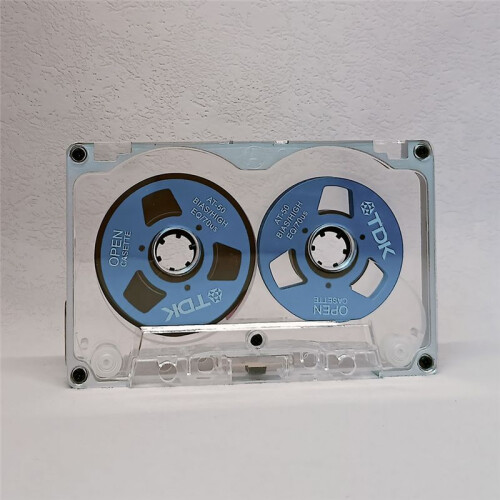 55 Minute Blank Tape Disk Double-Sided Metal Small Open Disk Blank Cassette Tape Tape Disk, D 1