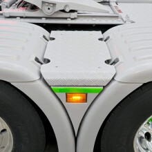 2 Luces de Posición Laterales de 4 LED 2052119 para Camiones Serie 5 6 PR Cabs Serie GTS con Lámpara Indicadora de Conector de 2 Pines