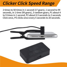 Phone Screen Auto Clicker Device Physical Simulation Finger Click Continuous Auto Point Device Universal B