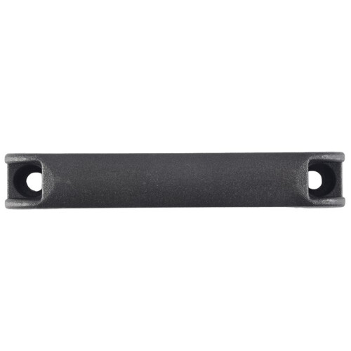 Tirador negro de plastico rectangular de gabinete puerta 5.2 " 1