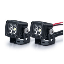 LED-Verlichting Heldere Koplampen Spotlight voor 1/10 RC Crawler Car TRX4 Axial SCX10 90046 Wraith RR10 VS4-10 Redcat Gen8,D