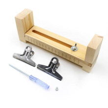 Soporte para Hacer Pulseras En Forma de U, Fabricante de Pulseras, Marco de Madera Trenzado, Kit de Herramientas de Manualidades para Trenzar Pulseras