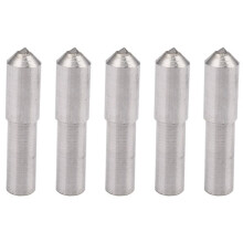 5 PièCes Diamant Rond Stylo Commode Meuleuse Support Meule Unique Point Abrasif Outil Argent Pansement Stylo