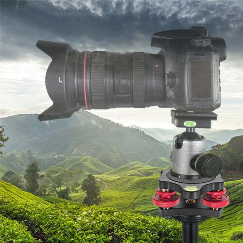 Tripod Leveling Base Leveler Adjusting Base Panning Level Plate DSLR Camera Adjustment Table Base 1