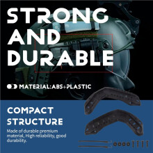 Para AcessóRios de Trilho de Capacete FAST DIY Multifuncional para Equipamentos de ProteçãO CS Arc AcessóRios de Trilho de Capacete PortáTil, C1