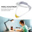 Correcteur de posture pour enfants collier cervical transparent 3