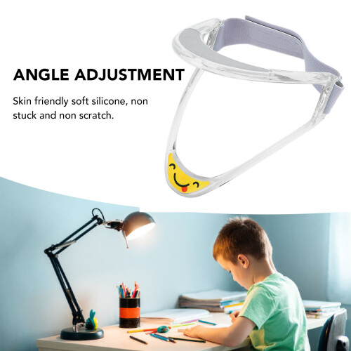 Correcteur de posture pour enfants collier cervical transparent 2