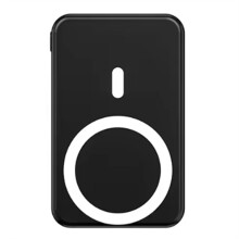 Banco de Energia Magnético Fino 10000mAh PD18W, Carregador Portátil, Bateria Externa Sem Fio para 16, para Powerbank