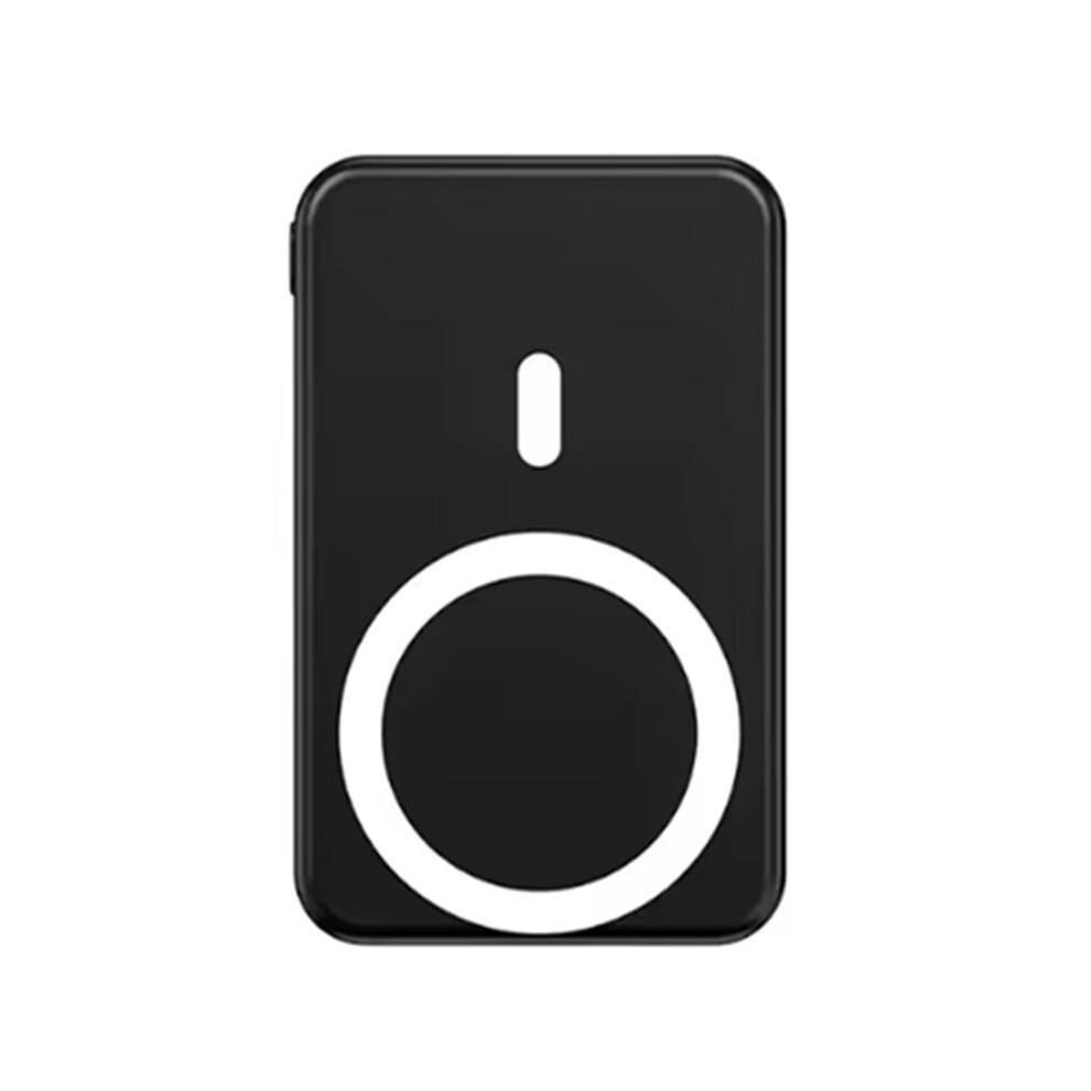 Magnetic Slim Power Bank 10000Mah Pd18w Portable Charger Wireless External Battery For 16 Powerbank Black 6031738649616