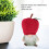 Modell: Red Apple Gnomes Größe: Klein Farbe: Rot 5