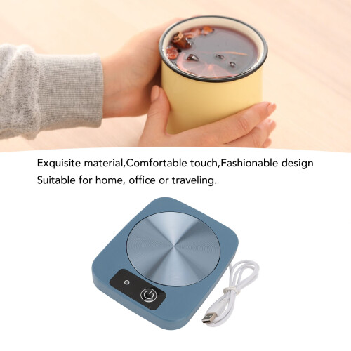 Blauer Thermostat-Kaffeebecherwärmer-Untersetzer ABS 2